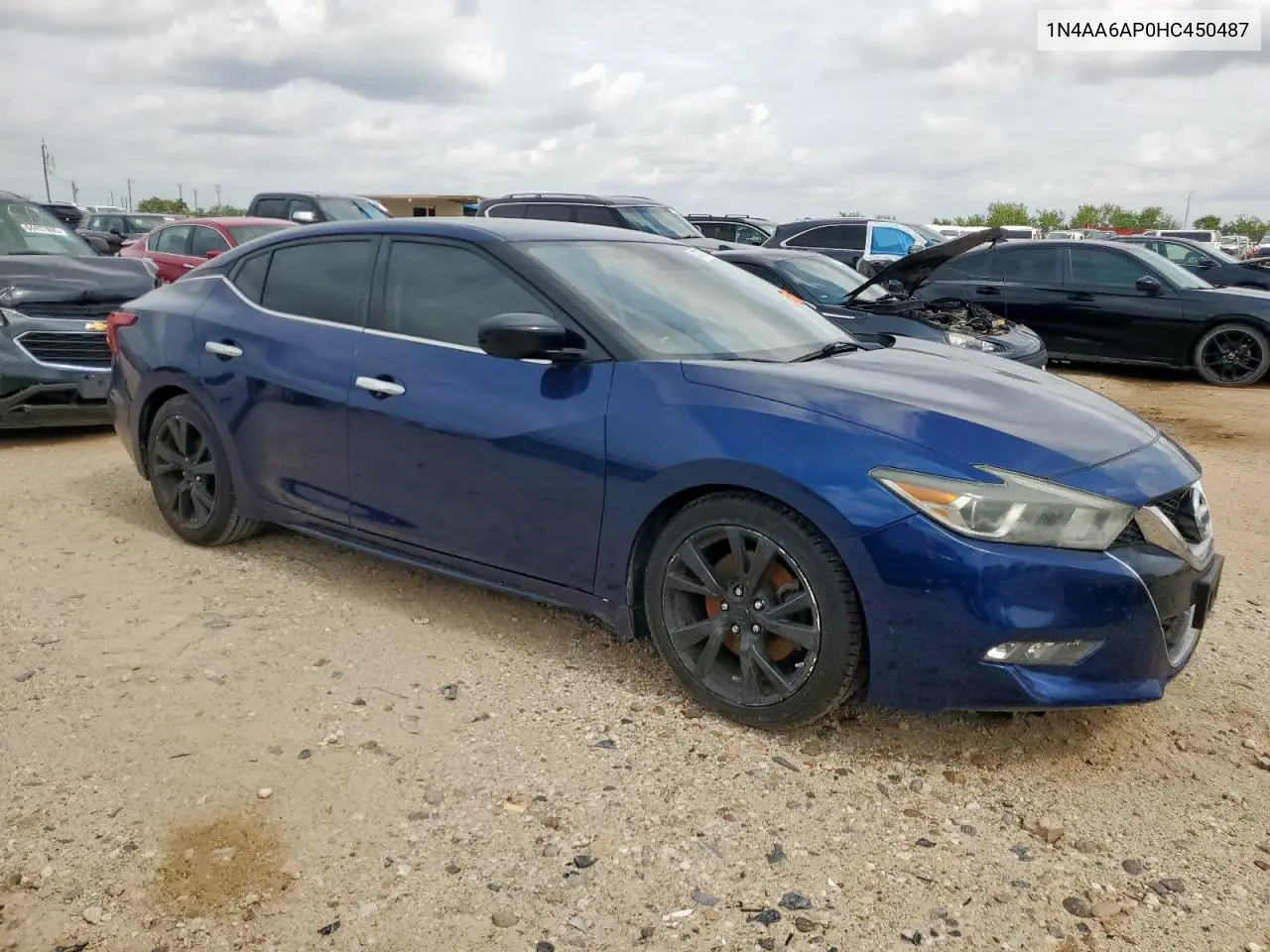 2017 Nissan Maxima 3.5S VIN: 1N4AA6AP0HC450487 Lot: 64370595