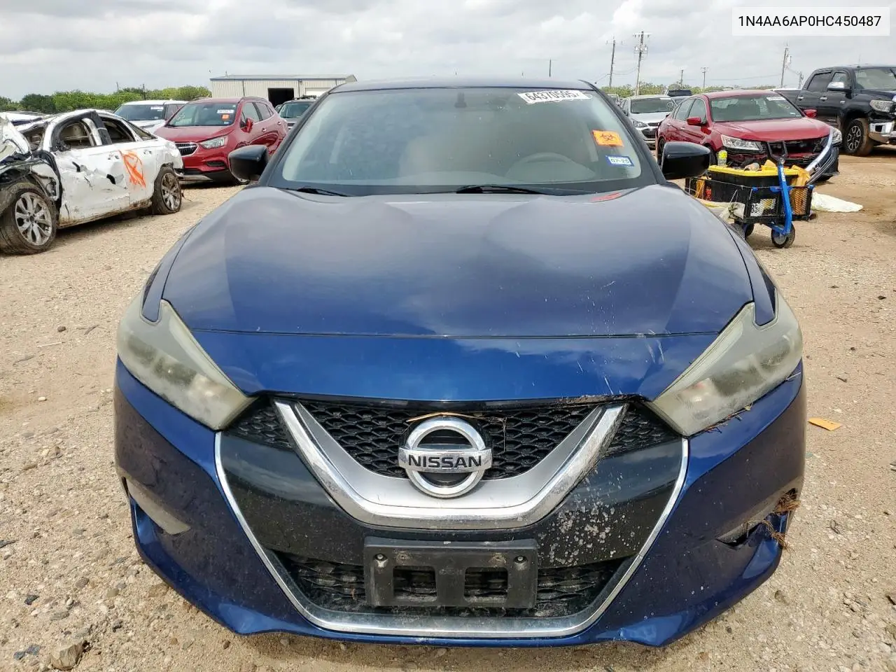 2017 Nissan Maxima 3.5S VIN: 1N4AA6AP0HC450487 Lot: 64370595