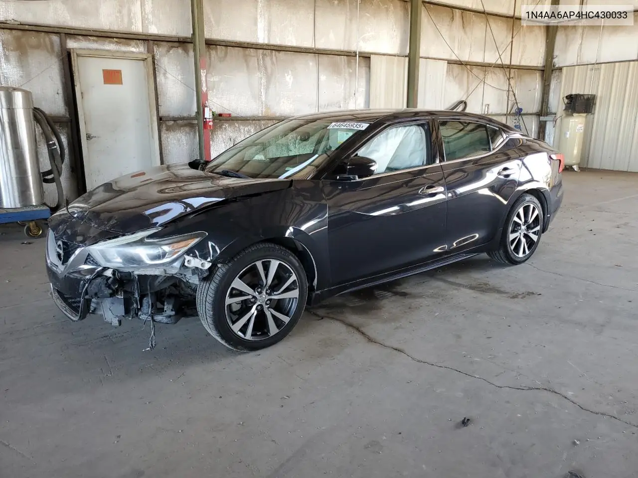 2017 Nissan Maxima 3.5S VIN: 1N4AA6AP4HC430033 Lot: 64645935
