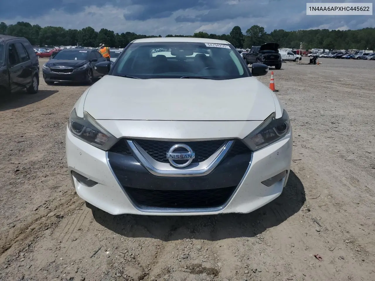 2017 Nissan Maxima 3.5S VIN: 1N4AA6APXHC445622 Lot: 64794255