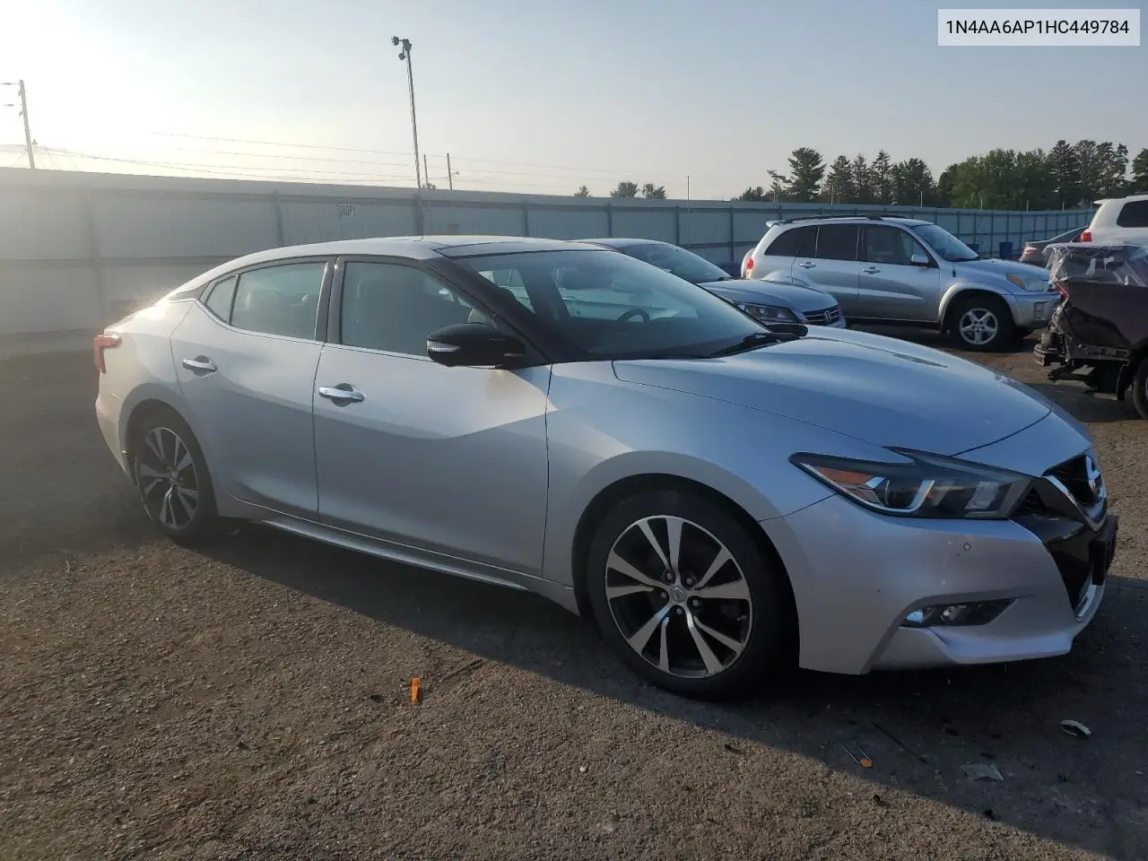 2017 Nissan Maxima 3.5S VIN: 1N4AA6AP1HC449784 Lot: 65285775