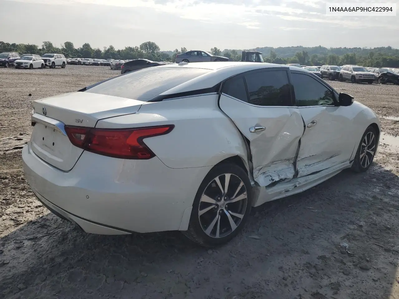 2017 Nissan Maxima 3.5S VIN: 1N4AA6AP9HC422994 Lot: 65698865
