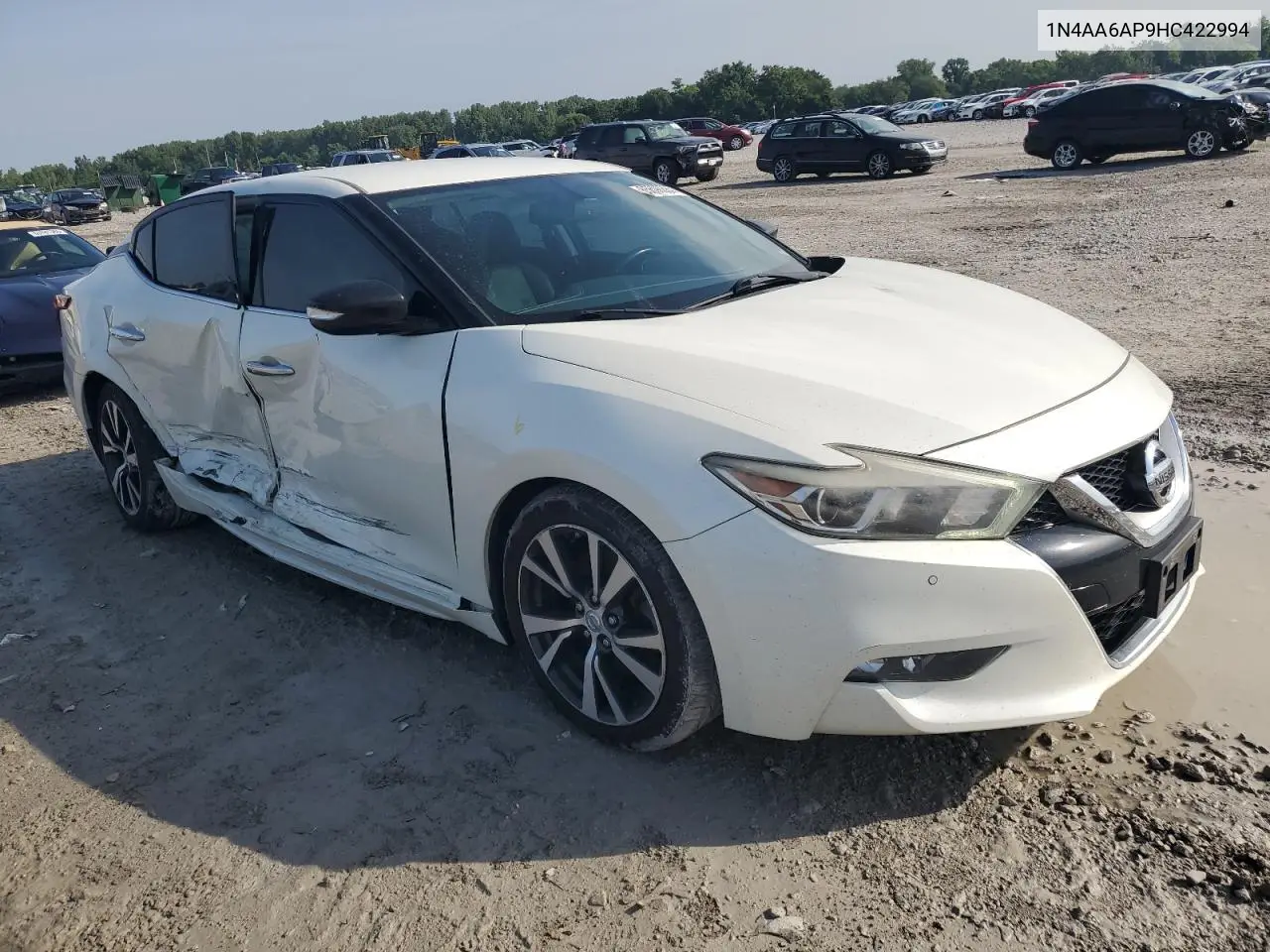 2017 Nissan Maxima 3.5S VIN: 1N4AA6AP9HC422994 Lot: 65698865