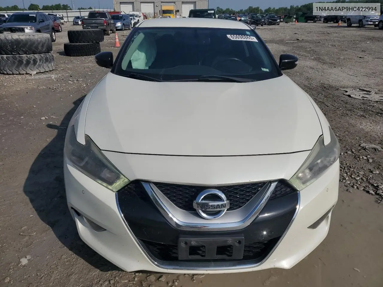 2017 Nissan Maxima 3.5S VIN: 1N4AA6AP9HC422994 Lot: 65698865