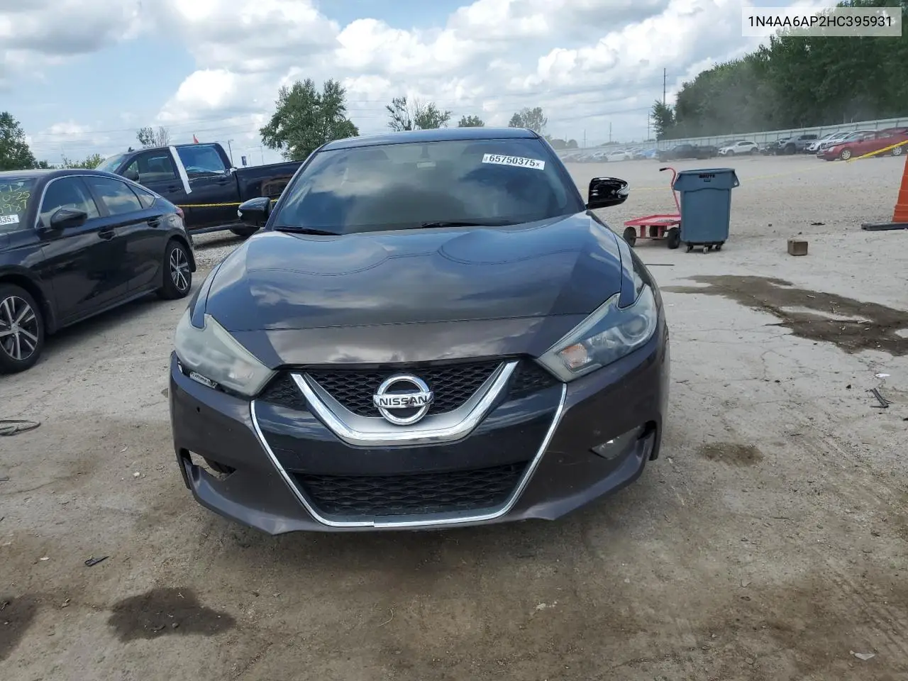 2017 Nissan Maxima 3.5S VIN: 1N4AA6AP2HC395931 Lot: 65750375