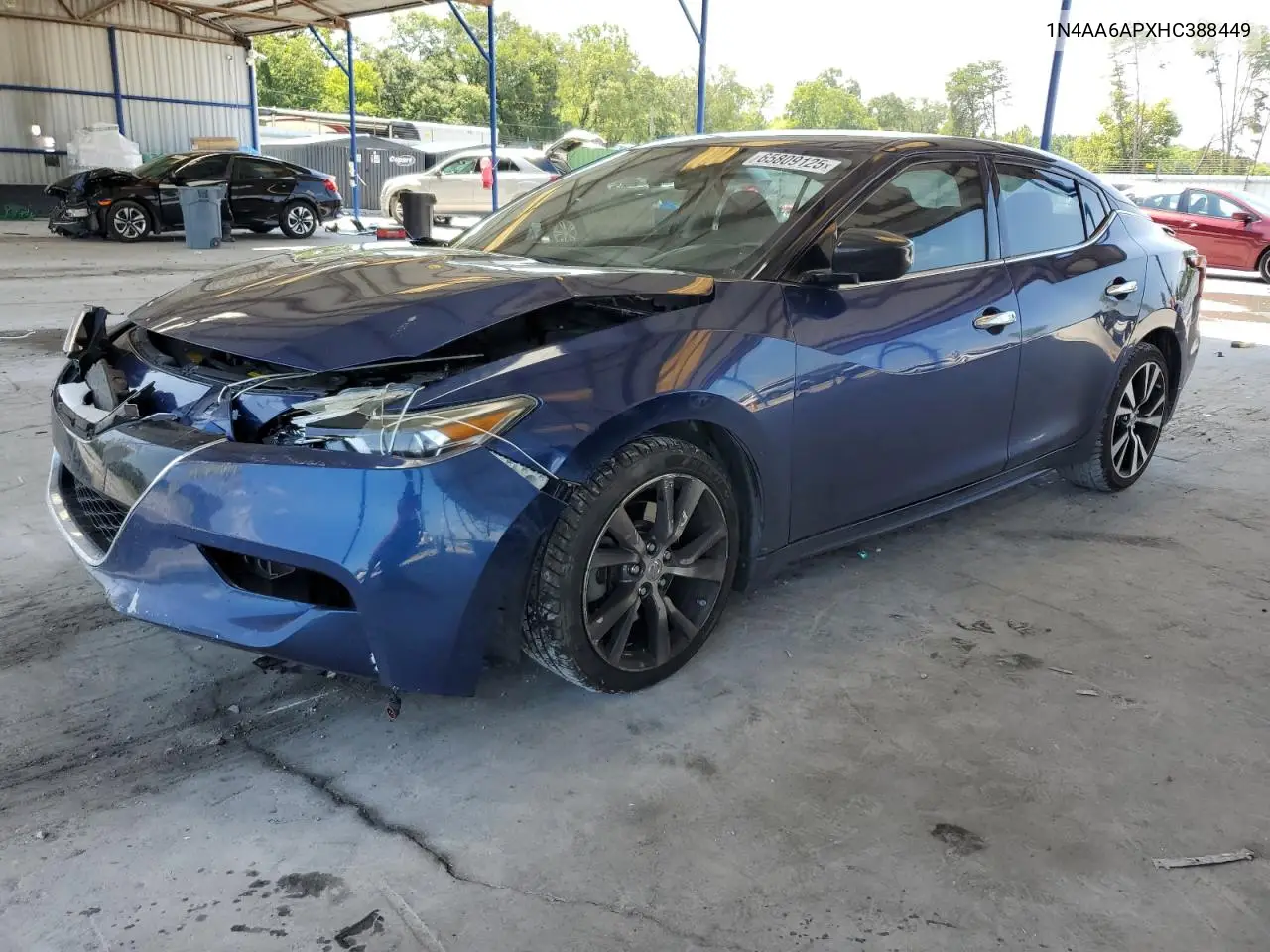 2017 Nissan Maxima 3.5S VIN: 1N4AA6APXHC388449 Lot: 65809125