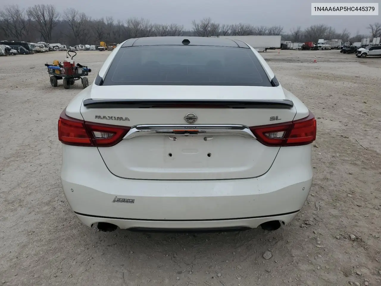 2017 Nissan Maxima 3.5S VIN: 1N4AA6AP5HC445379 Lot: 86525454