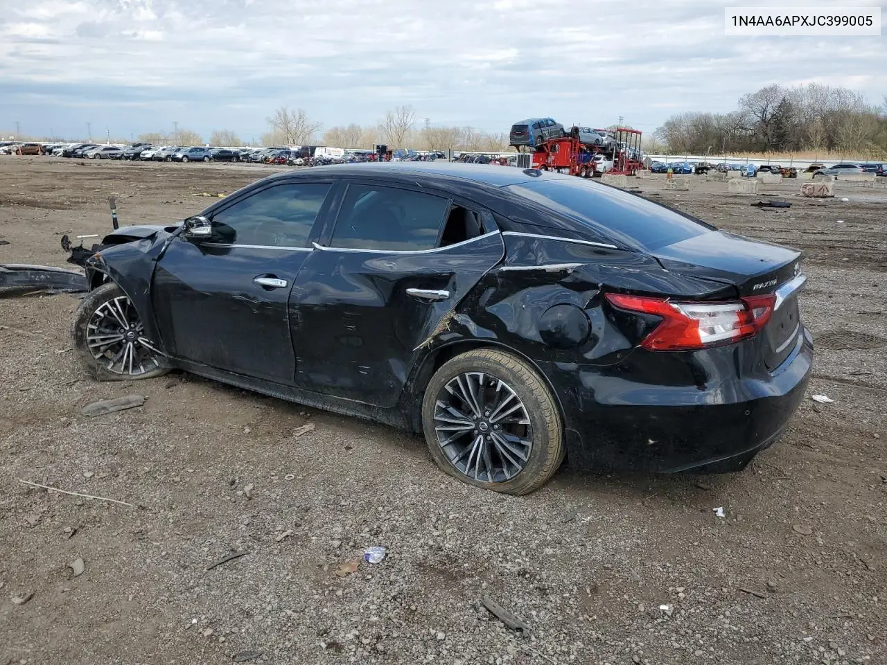 2018 Nissan Maxima 3.5S VIN: 1N4AA6APXJC399005 Lot: 54239655