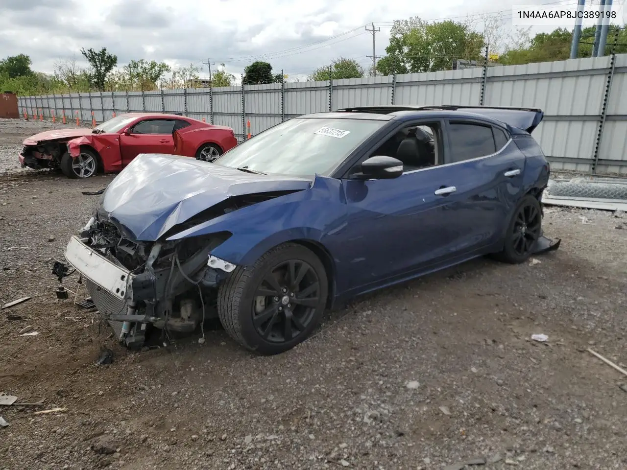 2018 Nissan Maxima 3.5S VIN: 1N4AA6AP8JC389198 Lot: 55637215