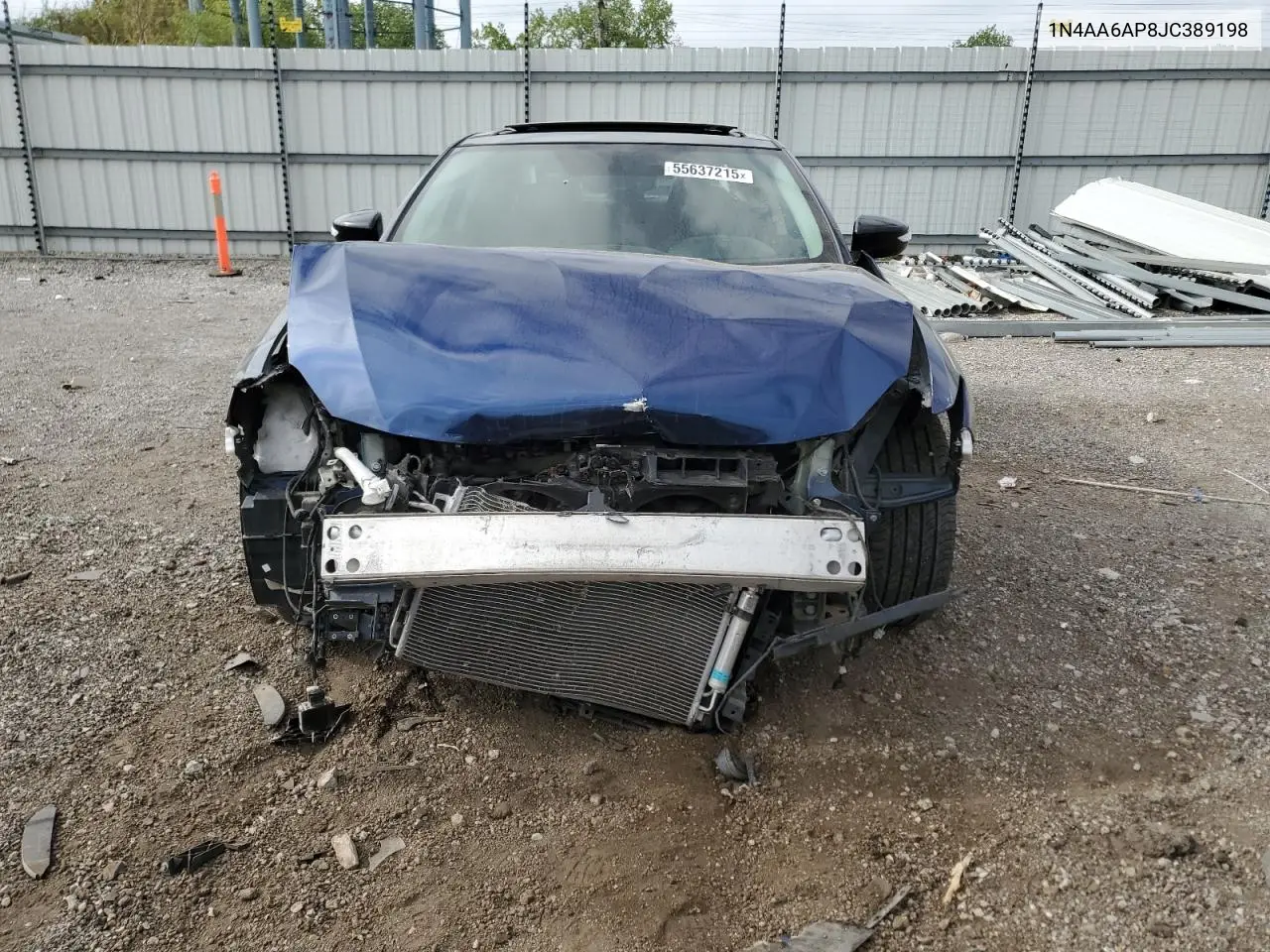 2018 Nissan Maxima 3.5S VIN: 1N4AA6AP8JC389198 Lot: 55637215