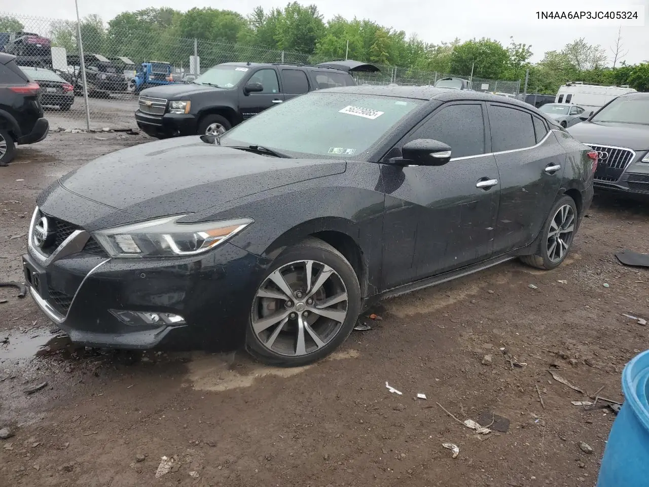 2018 Nissan Maxima 3.5S VIN: 1N4AA6AP3JC405324 Lot: 56229065