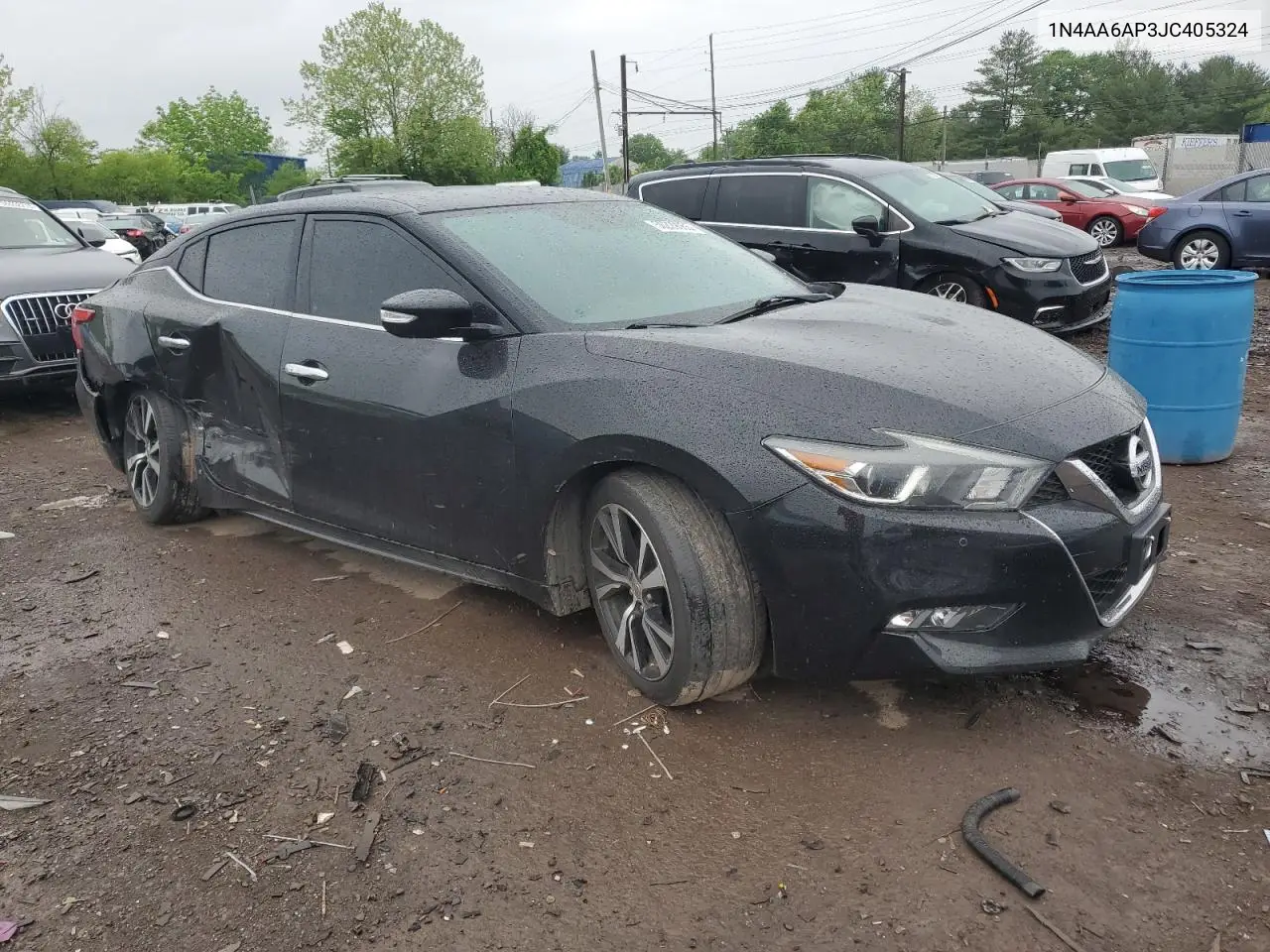 2018 Nissan Maxima 3.5S VIN: 1N4AA6AP3JC405324 Lot: 56229065