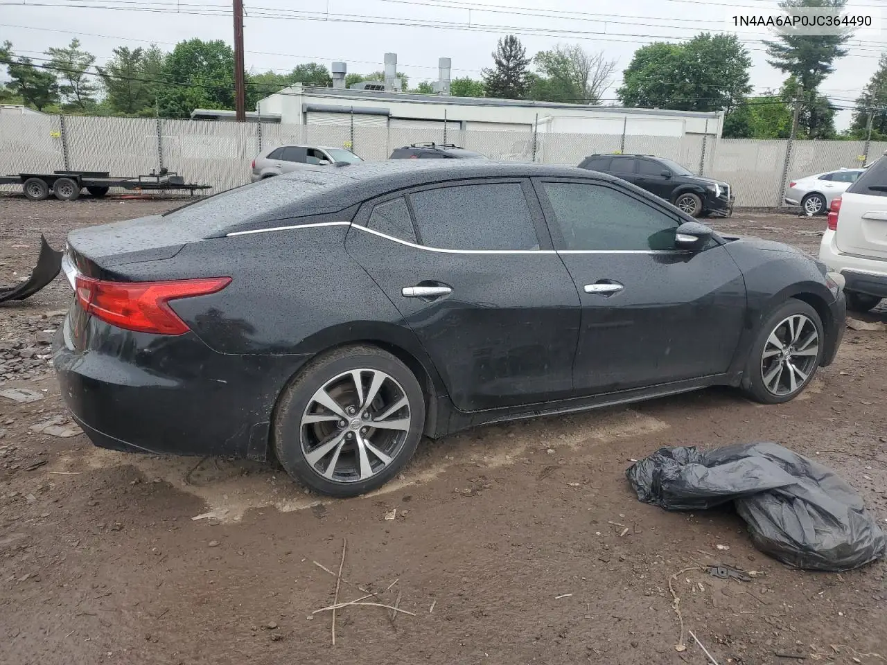 2018 Nissan Maxima 3.5S VIN: 1N4AA6AP0JC364490 Lot: 56558335