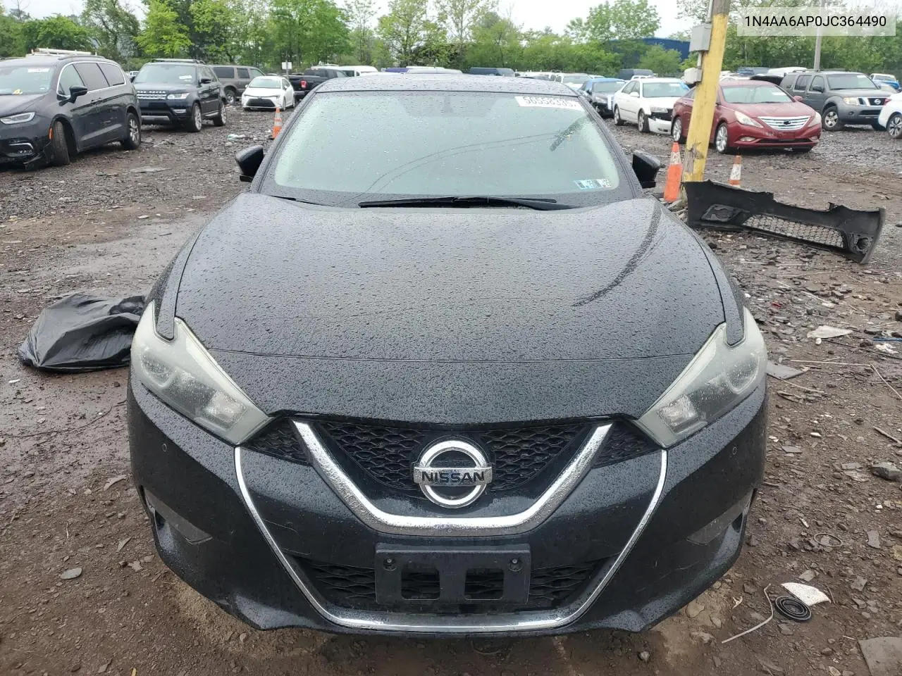 2018 Nissan Maxima 3.5S VIN: 1N4AA6AP0JC364490 Lot: 56558335