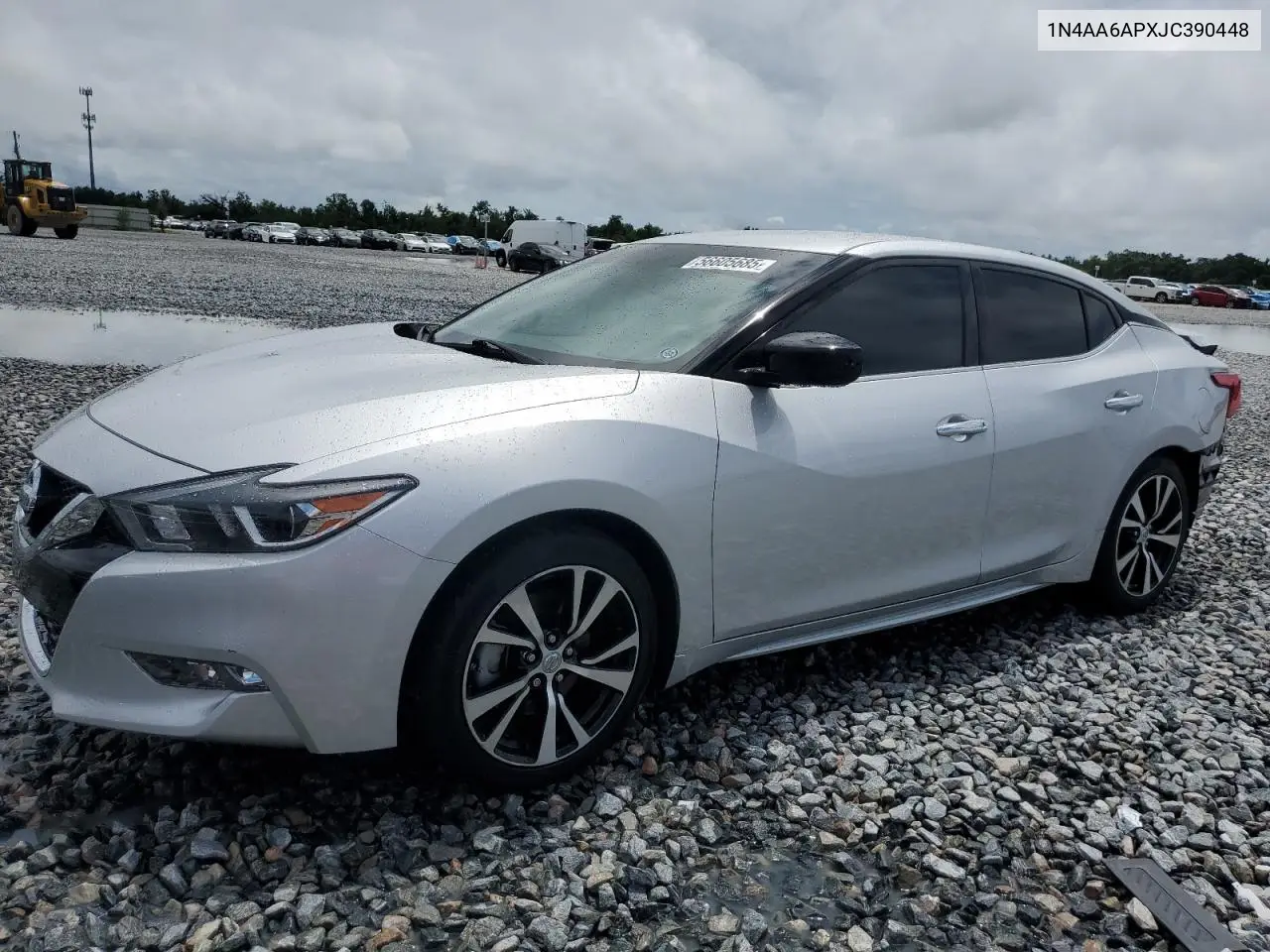 2018 Nissan Maxima 3.5S VIN: 1N4AA6APXJC390448 Lot: 56605685