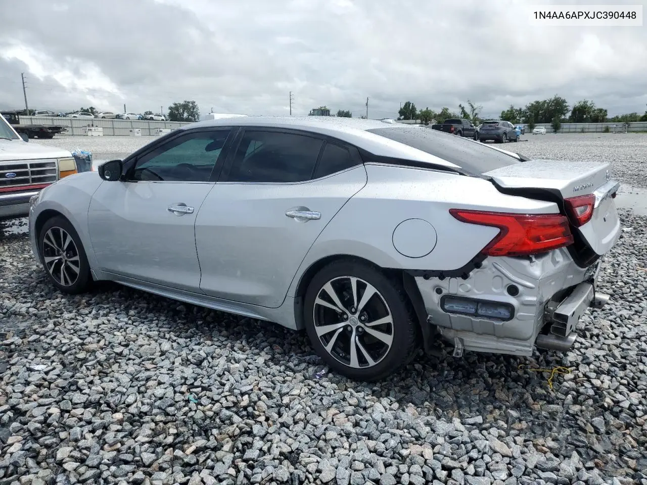 2018 Nissan Maxima 3.5S VIN: 1N4AA6APXJC390448 Lot: 56605685
