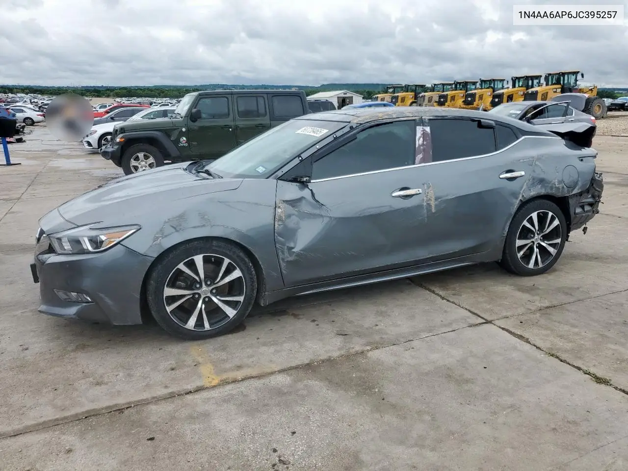 2018 Nissan Maxima 3.5S VIN: 1N4AA6AP6JC395257 Lot: 60728465