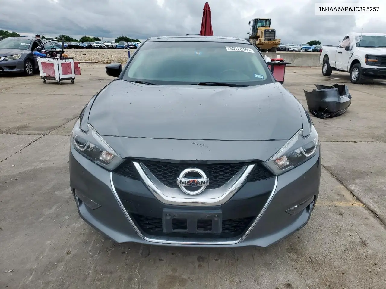 2018 Nissan Maxima 3.5S VIN: 1N4AA6AP6JC395257 Lot: 60728465