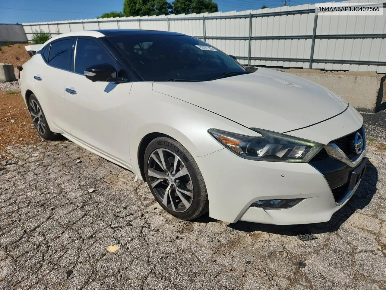 2018 Nissan Maxima 3.5S VIN: 1N4AA6AP1JC402566 Lot: 63227705