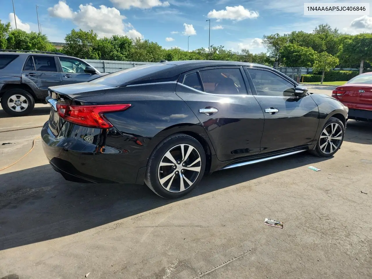 2018 Nissan Maxima 3.5S VIN: 1N4AA6AP5JC406846 Lot: 63587085