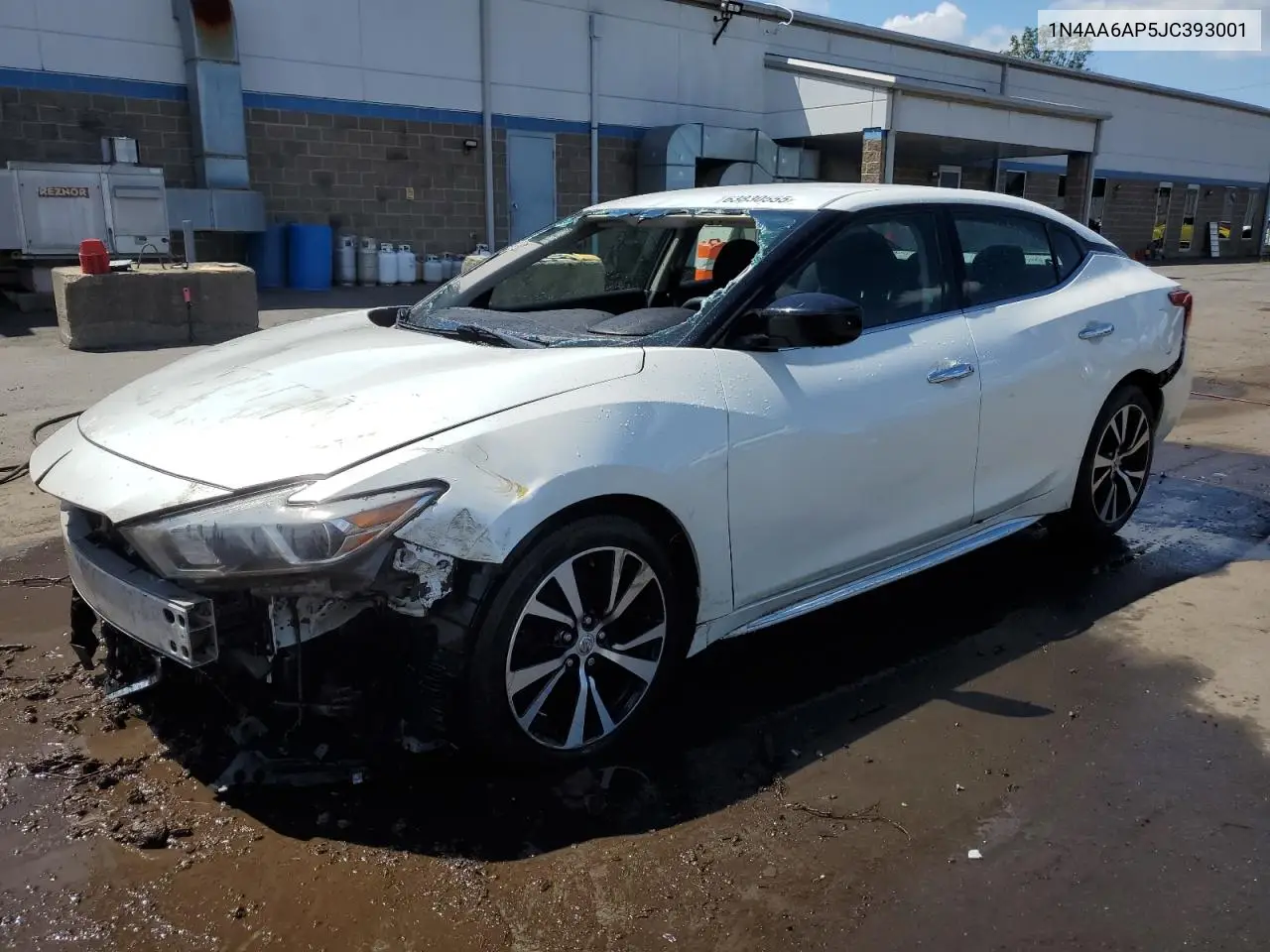 2018 Nissan Maxima 3.5S VIN: 1N4AA6AP5JC393001 Lot: 63830555
