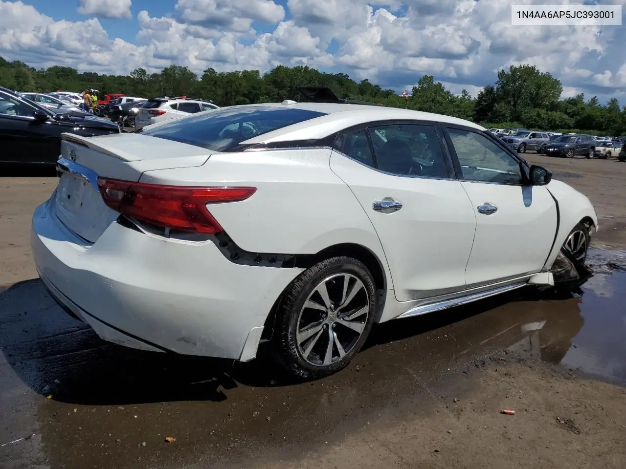 2018 Nissan Maxima 3.5S VIN: 1N4AA6AP5JC393001 Lot: 63830555