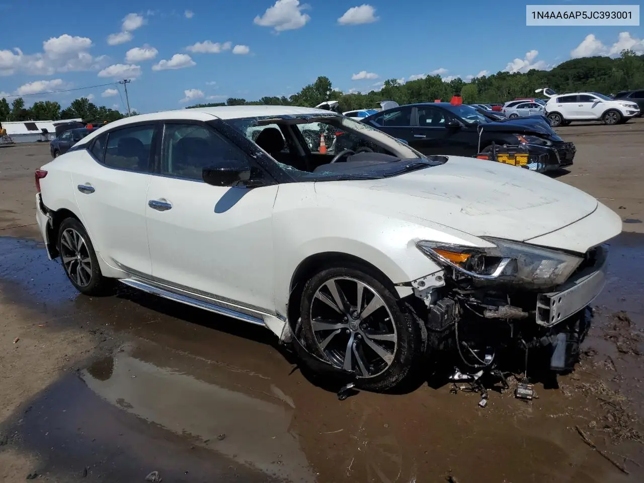 2018 Nissan Maxima 3.5S VIN: 1N4AA6AP5JC393001 Lot: 63830555