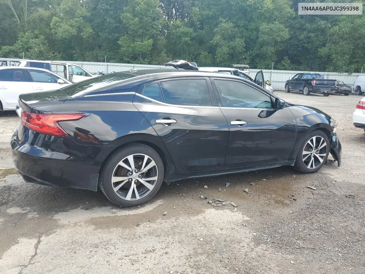 2018 Nissan Maxima 3.5S VIN: 1N4AA6AP0JC399398 Lot: 64249455