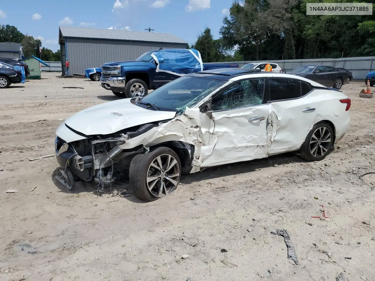 2018 Nissan Maxima 3.5S VIN: 1N4AA6AP3JC371885 Lot: 64836395