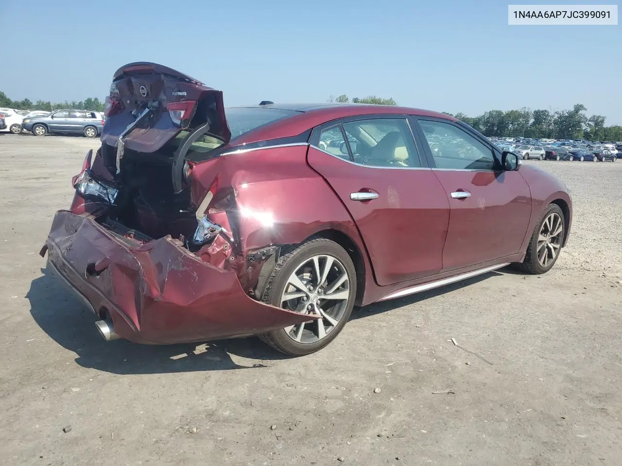 2018 Nissan Maxima 3.5S VIN: 1N4AA6AP7JC399091 Lot: 65936005