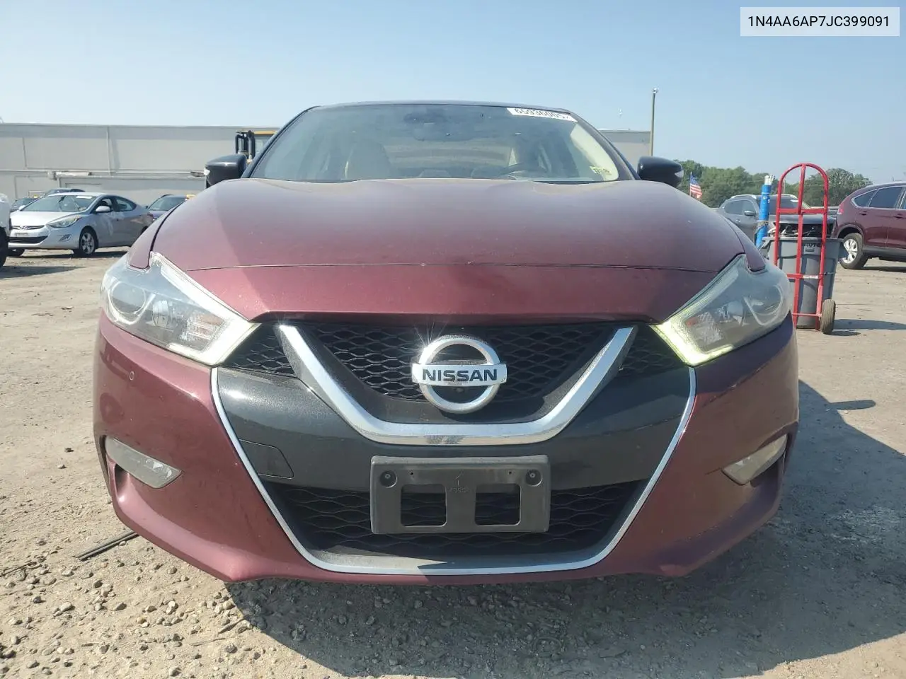 2018 Nissan Maxima 3.5S VIN: 1N4AA6AP7JC399091 Lot: 65936005