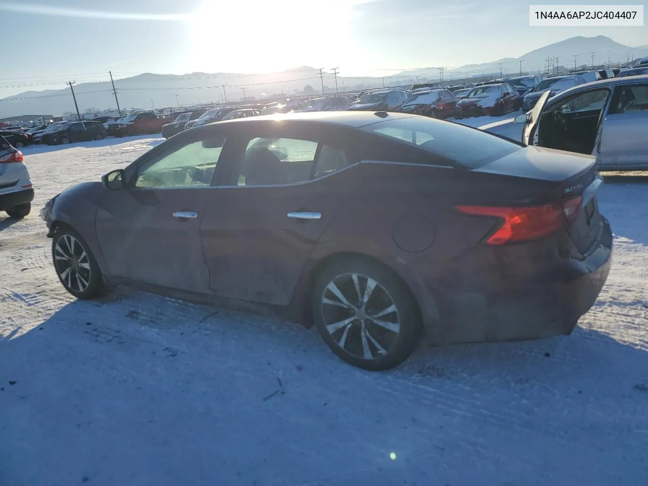2018 Nissan Maxima 3.5S VIN: 1N4AA6AP2JC404407 Lot: 88553025