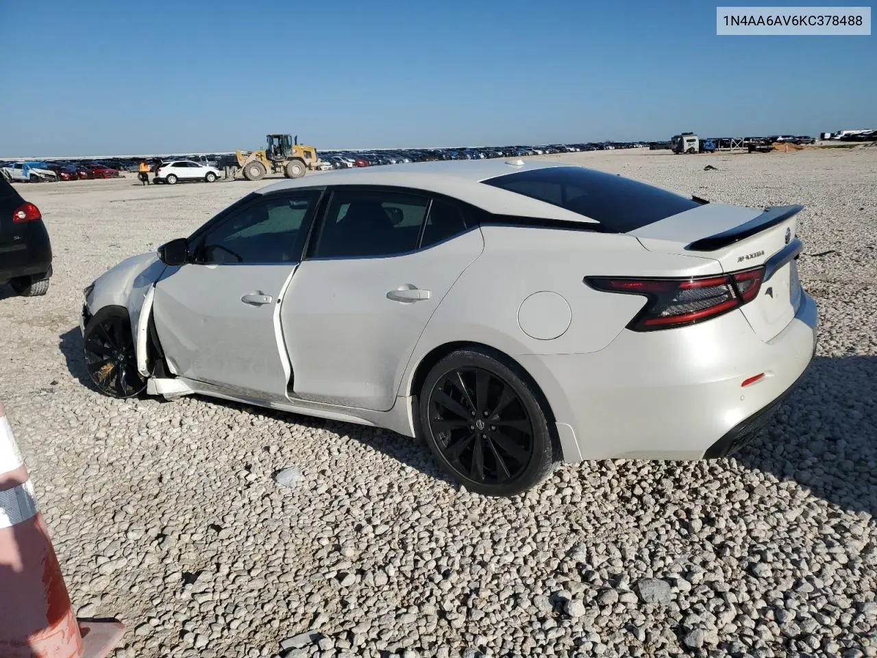 2019 Nissan Maxima S VIN: 1N4AA6AV6KC378488 Lot: 51565975