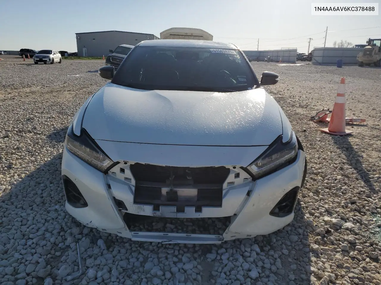 2019 Nissan Maxima S VIN: 1N4AA6AV6KC378488 Lot: 51565975