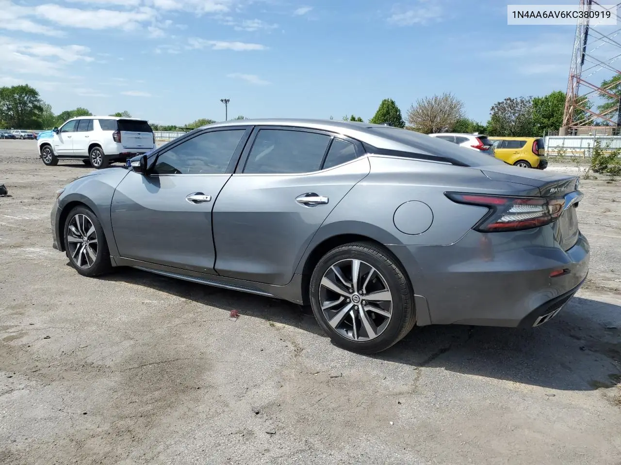 2019 Nissan Maxima S VIN: 1N4AA6AV6KC380919 Lot: 56745215