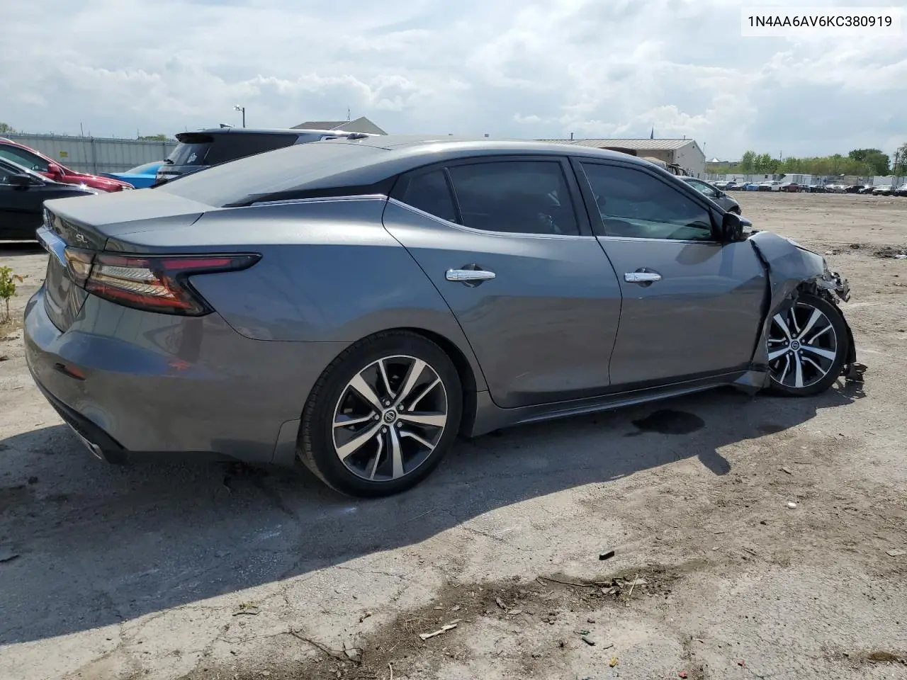 2019 Nissan Maxima S VIN: 1N4AA6AV6KC380919 Lot: 56745215