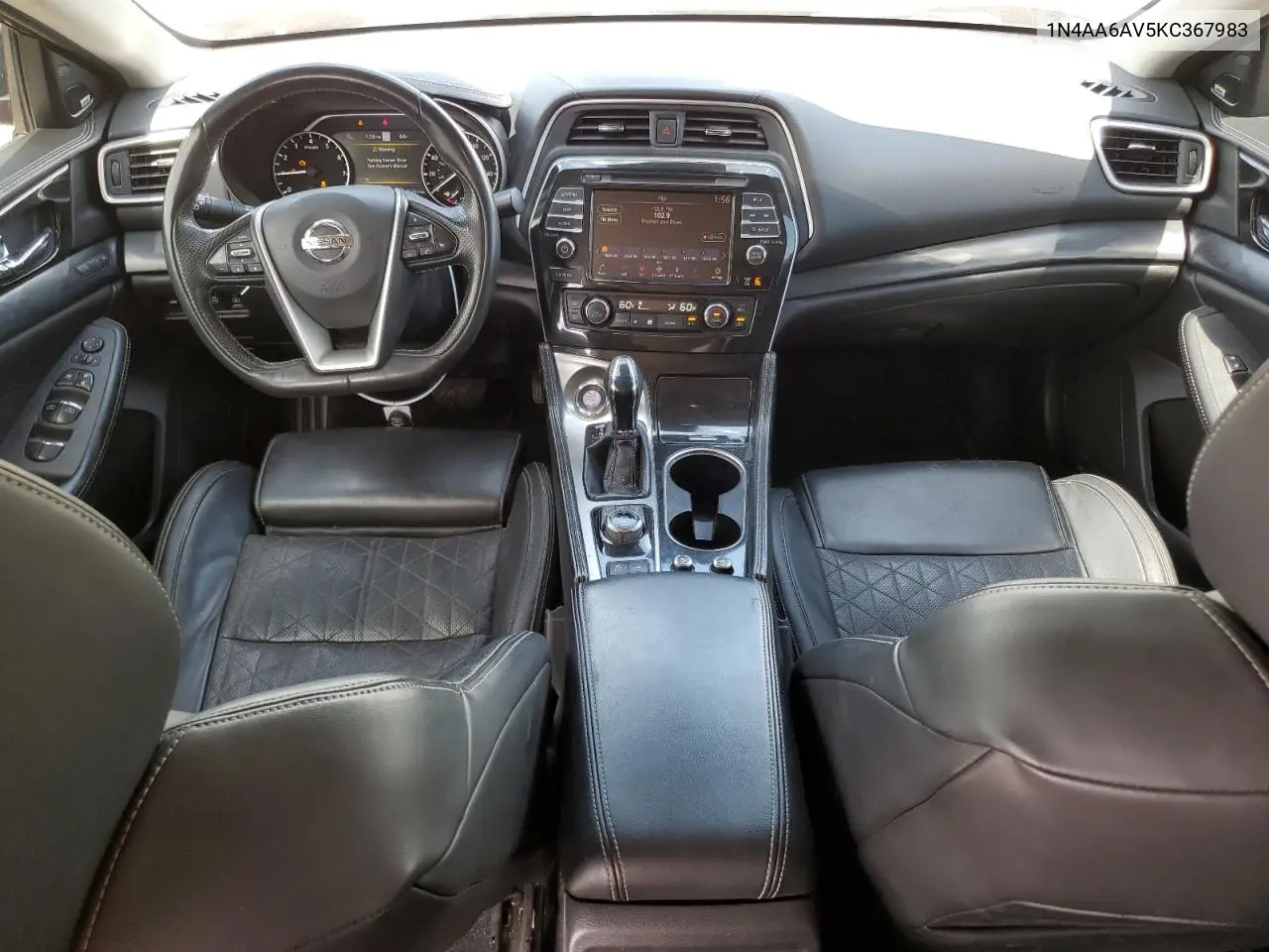 2019 Nissan Maxima S VIN: 1N4AA6AV5KC367983 Lot: 56866315