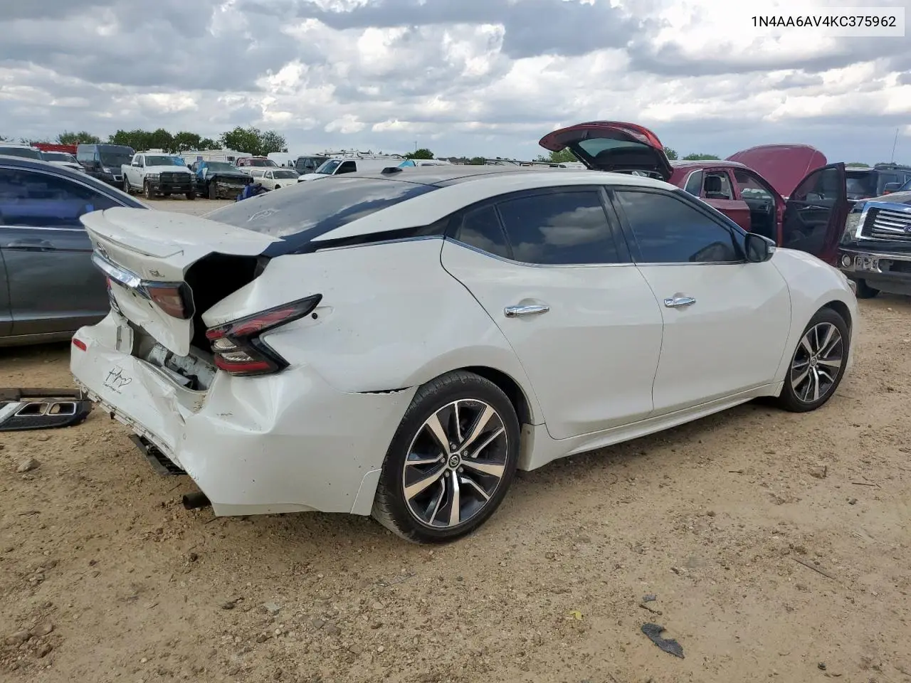 2019 Nissan Maxima S VIN: 1N4AA6AV4KC375962 Lot: 61733725