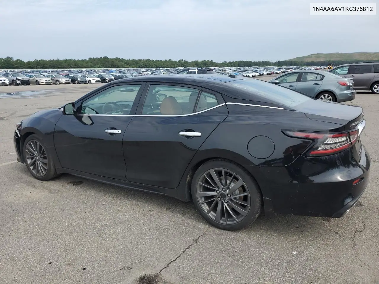 2019 Nissan Maxima S VIN: 1N4AA6AV1KC376812 Lot: 63152855