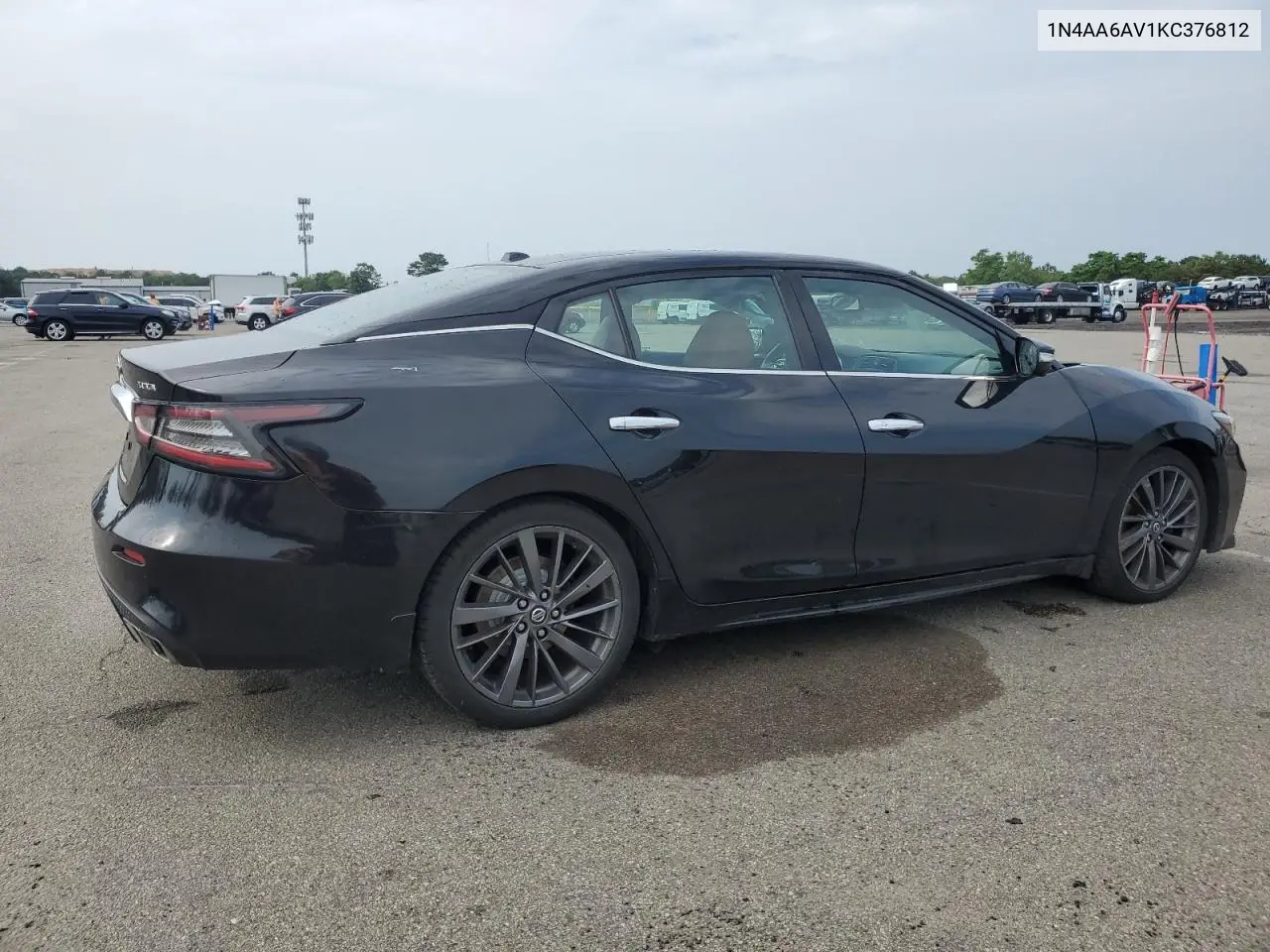 2019 Nissan Maxima S VIN: 1N4AA6AV1KC376812 Lot: 63152855