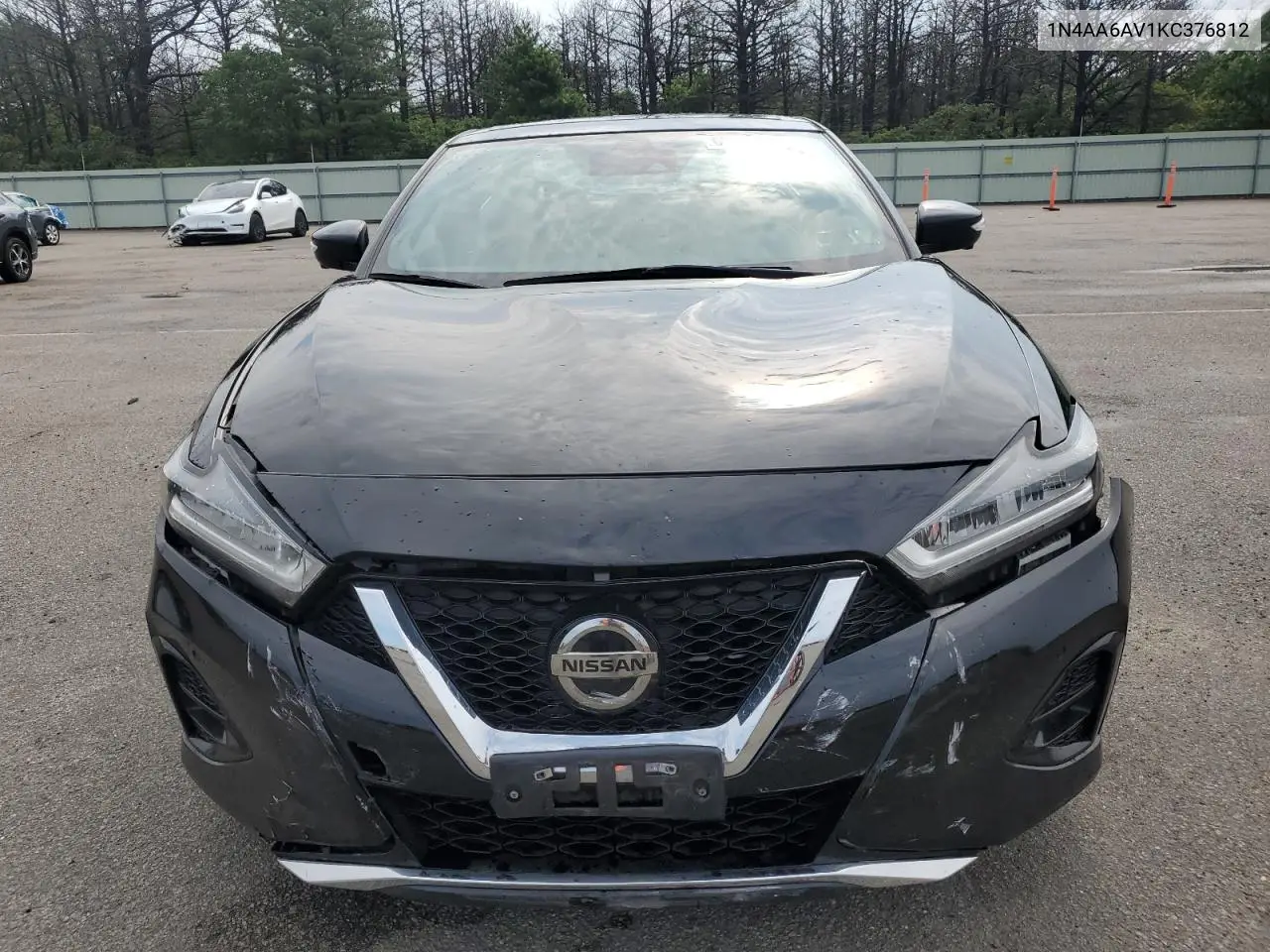 2019 Nissan Maxima S VIN: 1N4AA6AV1KC376812 Lot: 63152855