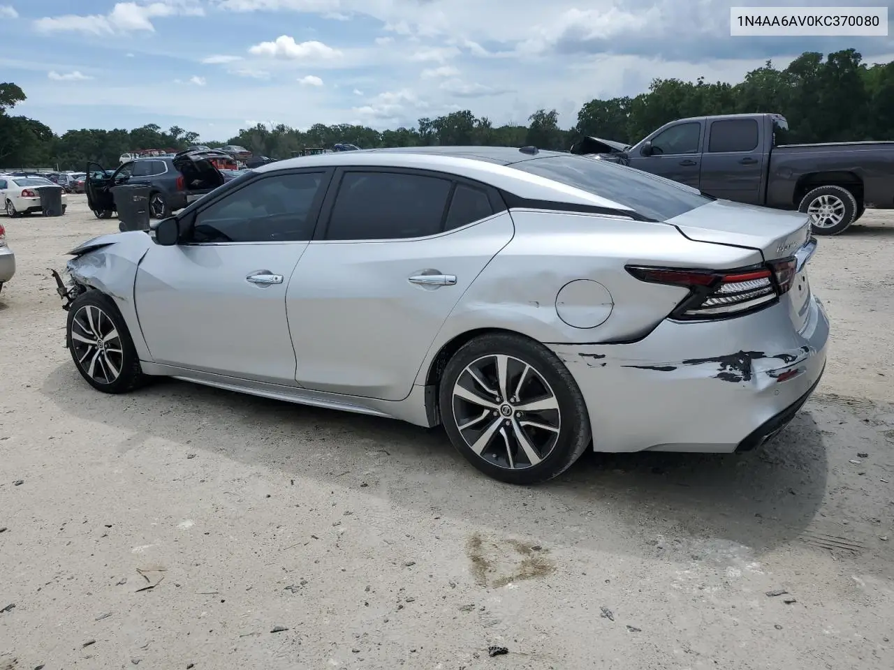 2019 Nissan Maxima S VIN: 1N4AA6AV0KC370080 Lot: 64019515