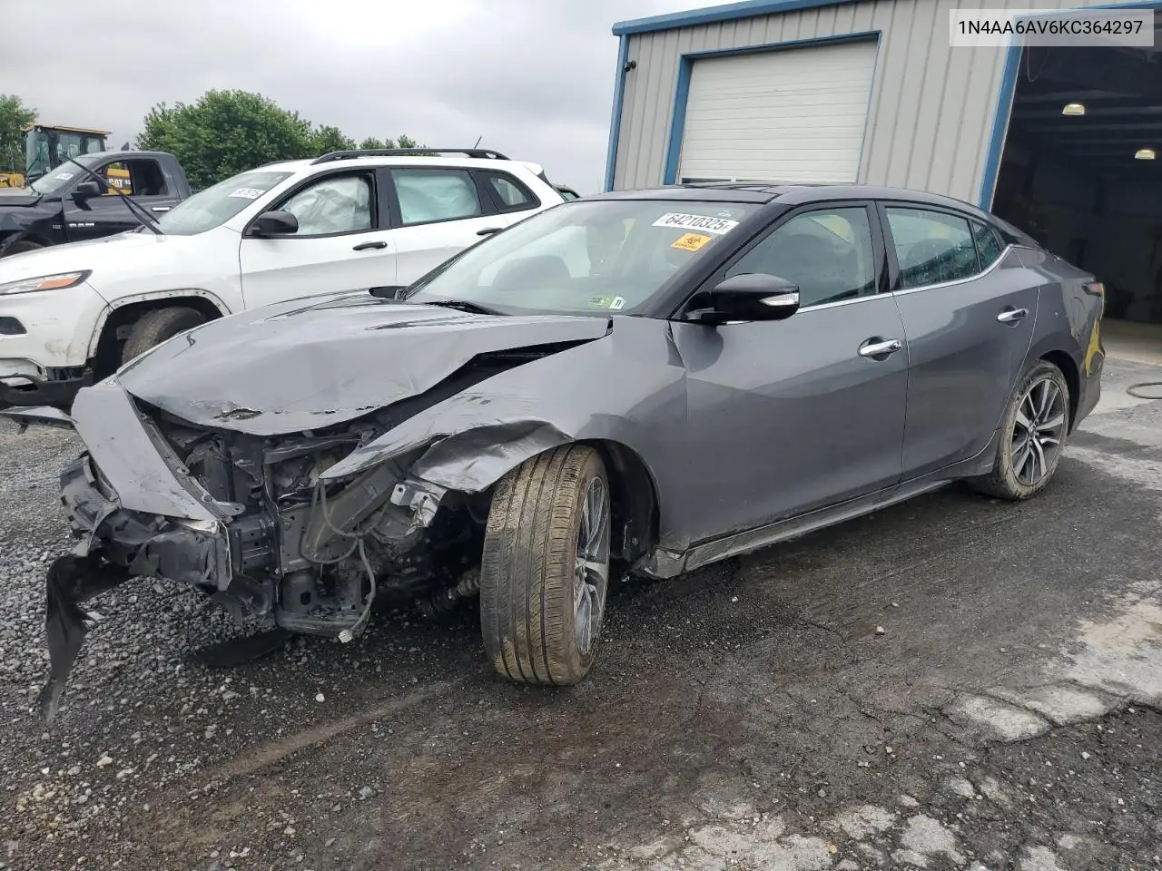 2019 Nissan Maxima S VIN: 1N4AA6AV6KC364297 Lot: 64210325