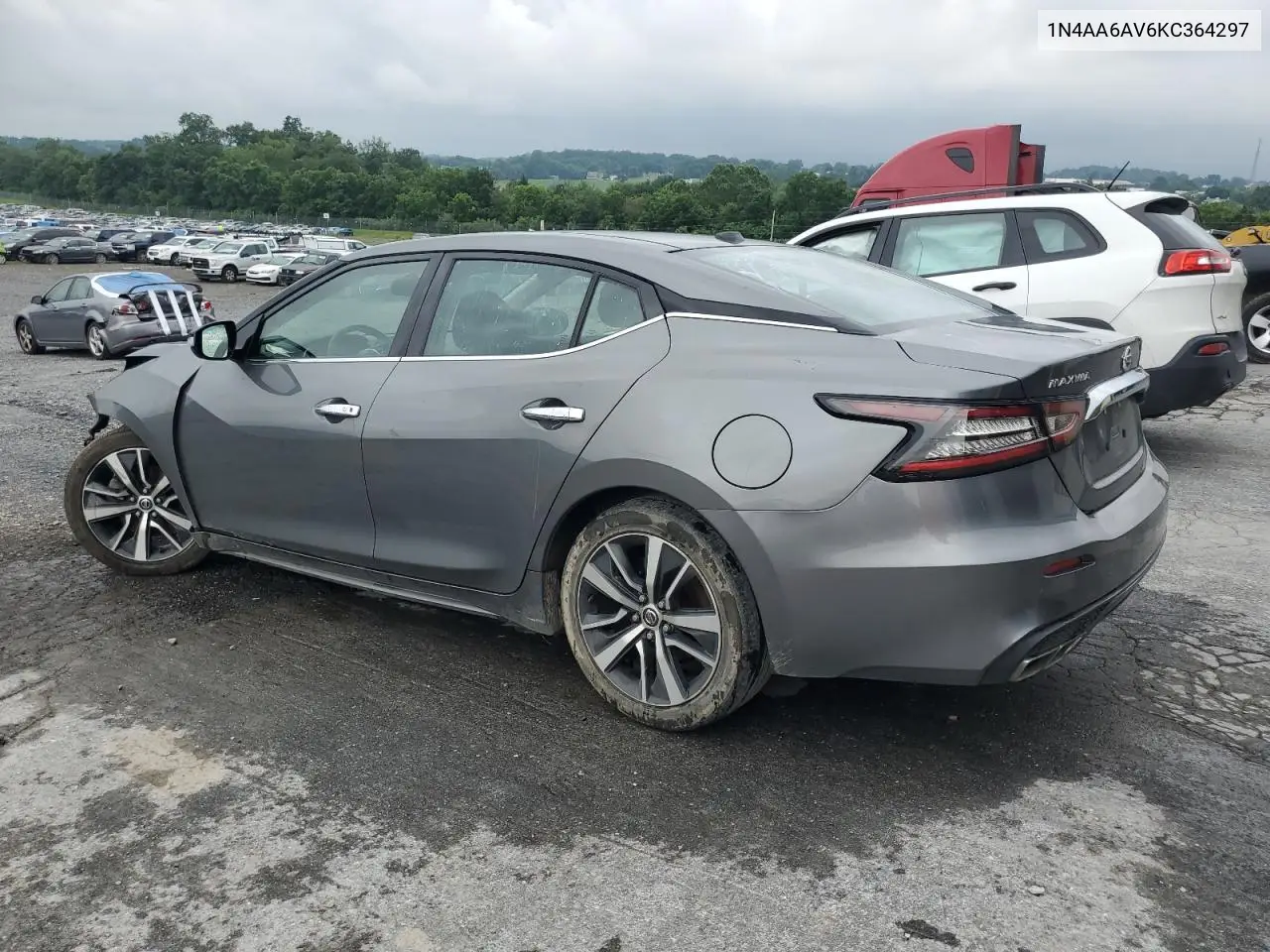 2019 Nissan Maxima S VIN: 1N4AA6AV6KC364297 Lot: 64210325