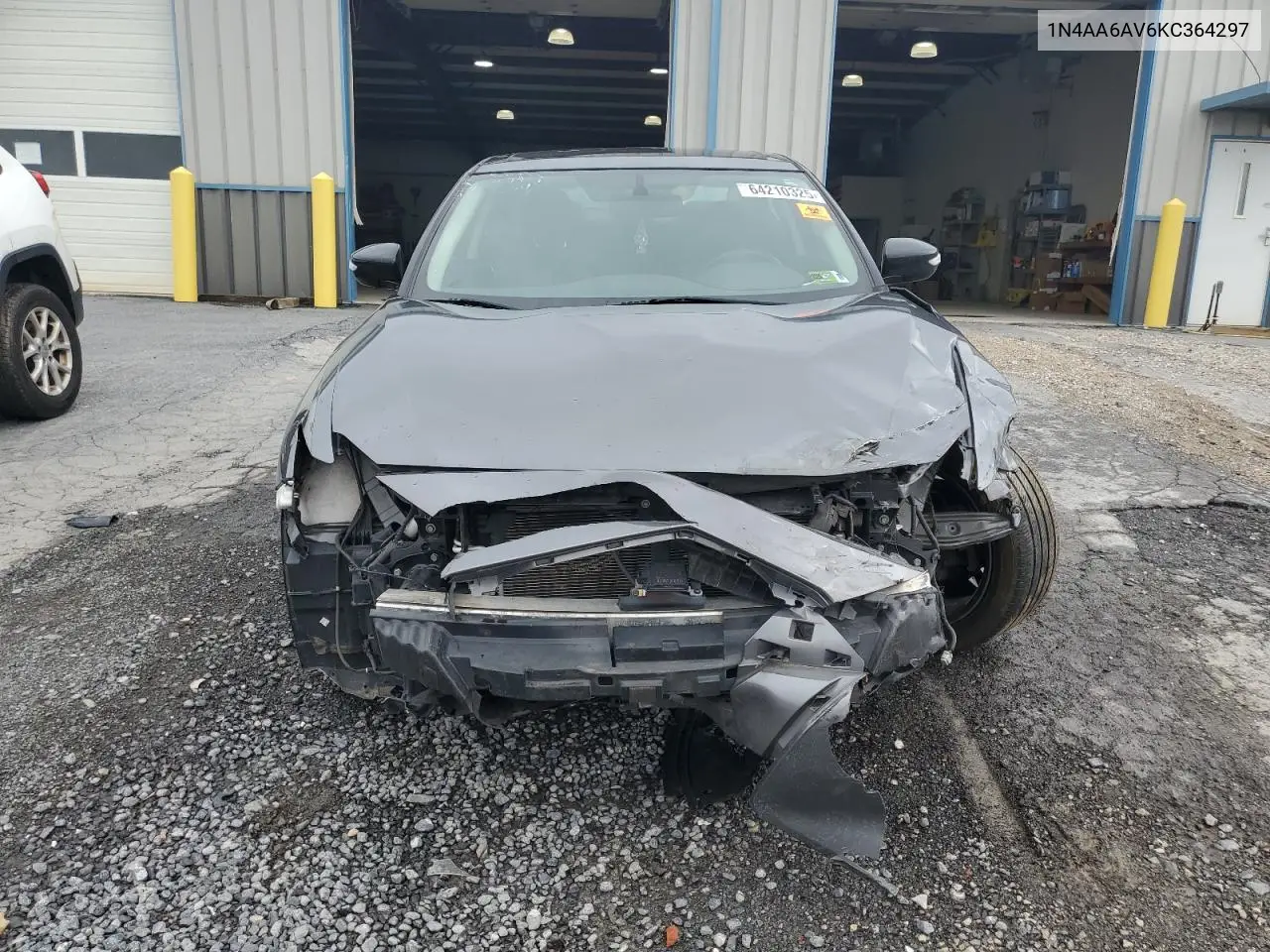 2019 Nissan Maxima S VIN: 1N4AA6AV6KC364297 Lot: 64210325