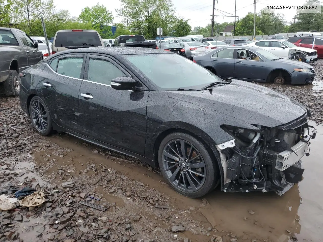 2020 Nissan Maxima Platinum VIN: 1N4AA6FV1LC375587 Lot: 55992925