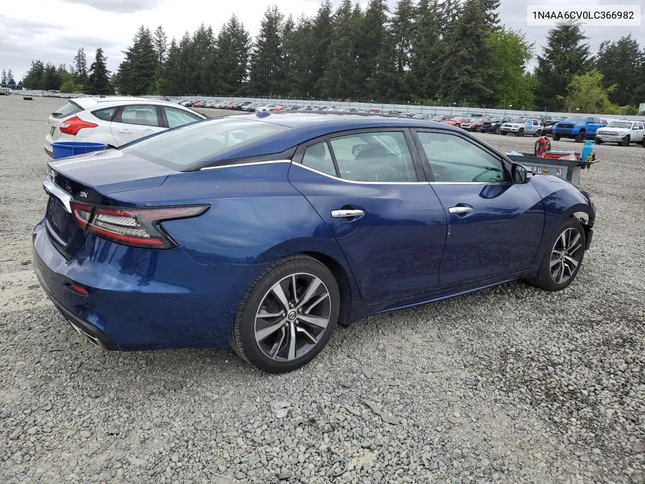 2020 Nissan Maxima Sv VIN: 1N4AA6CV0LC366982 Lot: 56272725