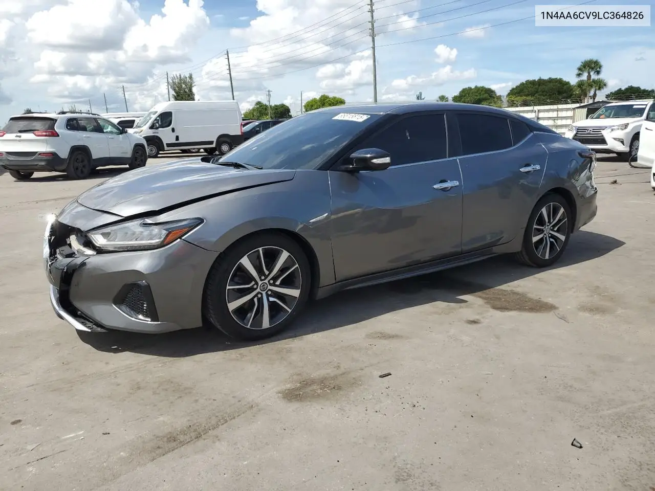 2020 Nissan Maxima Sv VIN: 1N4AA6CV9LC364826 Lot: 65815815