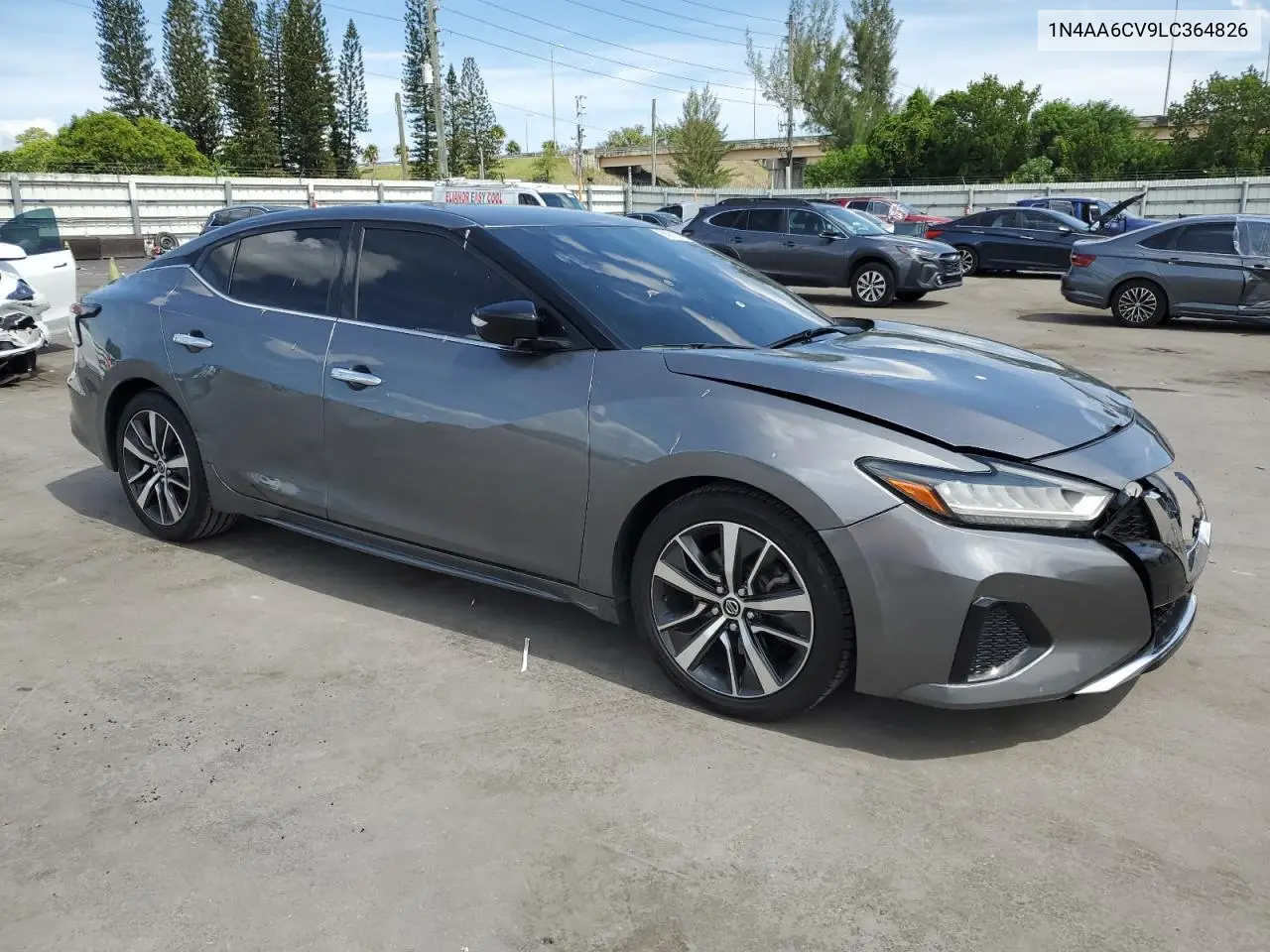 2020 Nissan Maxima Sv VIN: 1N4AA6CV9LC364826 Lot: 65815815