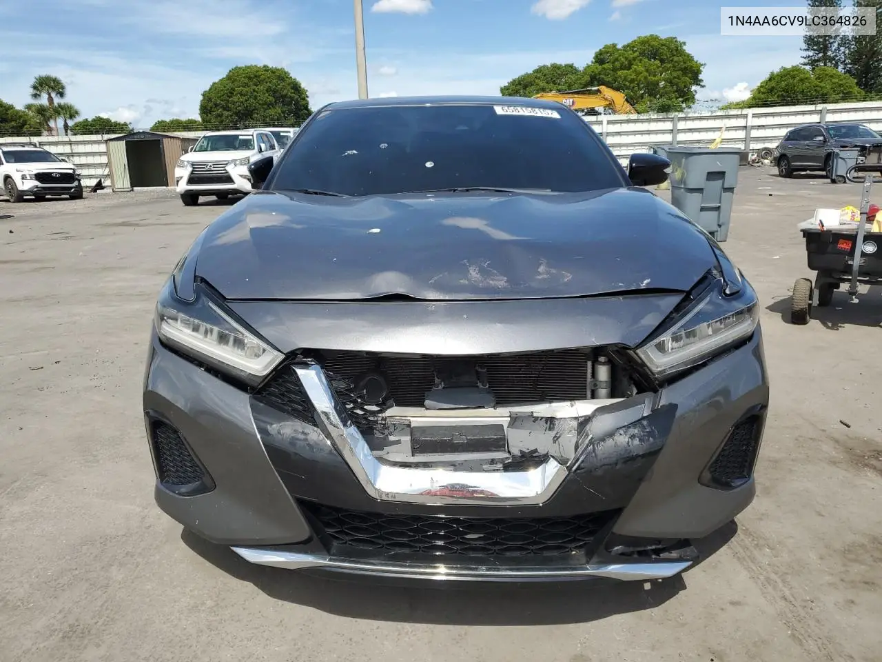 2020 Nissan Maxima Sv VIN: 1N4AA6CV9LC364826 Lot: 65815815